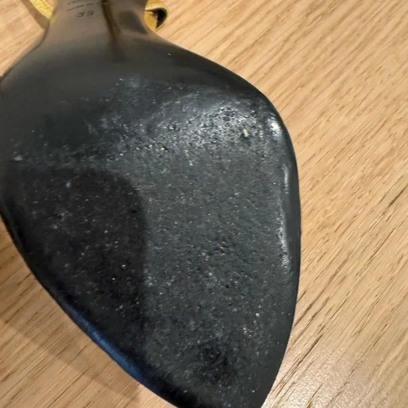 Tom Ford Metallic Gold Strappy Stiletto Sandals - Picture 6 of 16